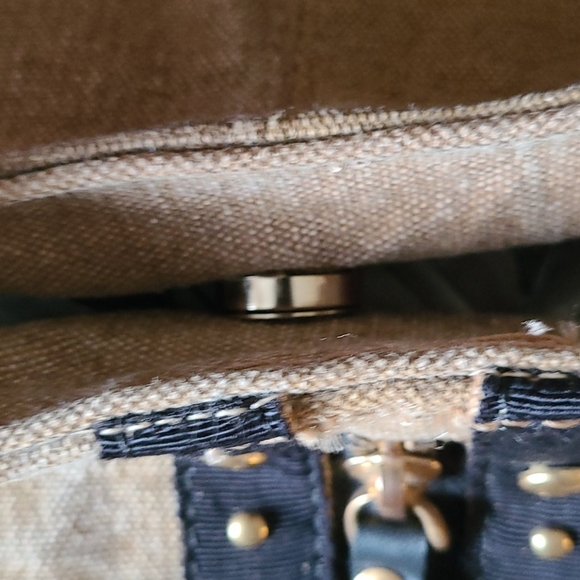 MONA B LARGE STUDS AND RIBBON MULTI HANDBAG - Picture 11 of 16